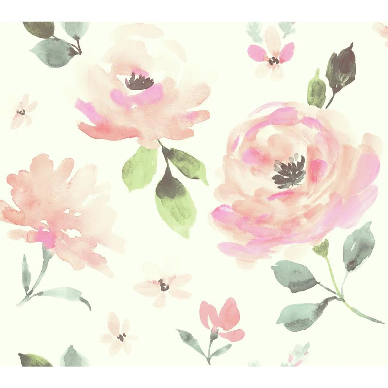 Toro Floral Wallpaper | Wayfair North America