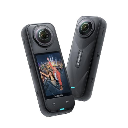 Insta360 X5 - Waterproof 8K 360° Action Camera, Leading Low Light, Invisible Selfie Stick Effect, Rugged and Replaceable Lens, 3-Hour Battery, Built-in Wind Guard, Stabilization, Triple AI Chip Design | Amazon (US)