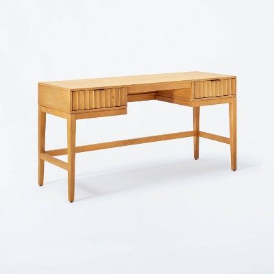 Thousand Oaks Wood Scalloped Desk - Threshold&#8482; designed with Studio McGee | Target