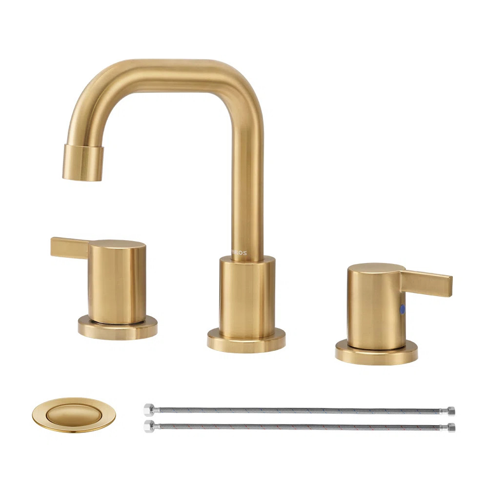 Widespread 2-handle Bathroom Faucet with Drain Assembly 1364908 | Wayfair North America