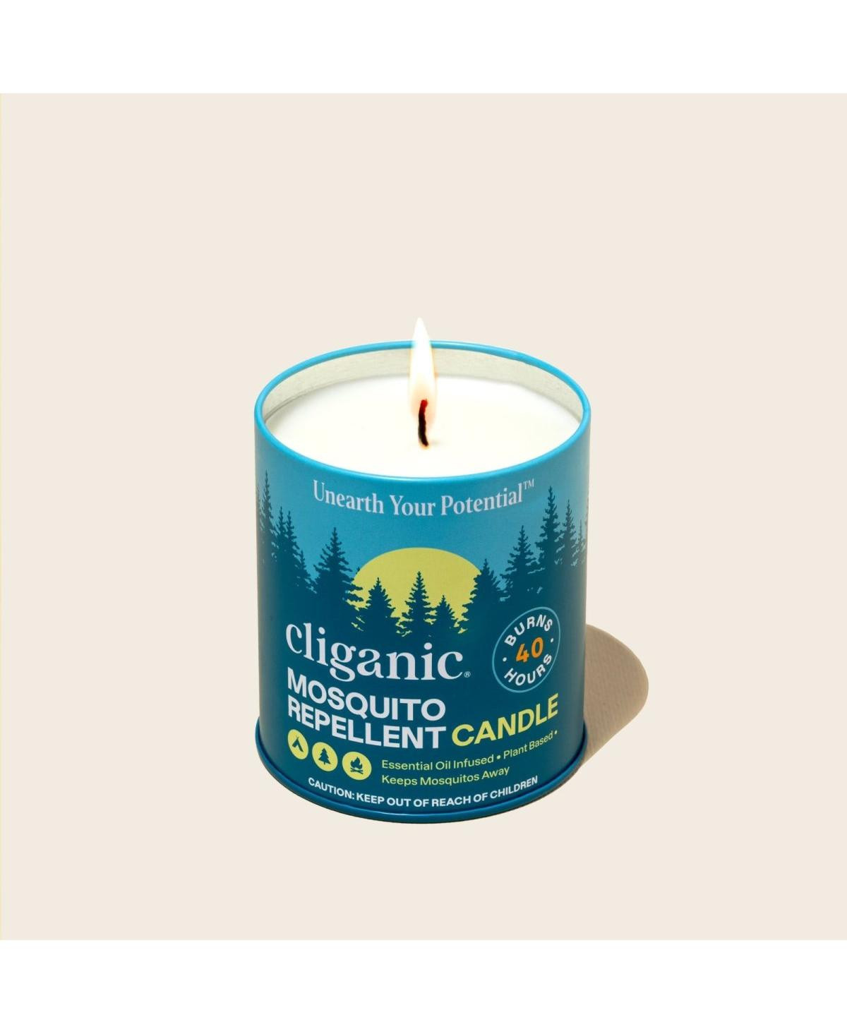 Mosquito Repellent Candle - 9 oz - Blue | Macy's