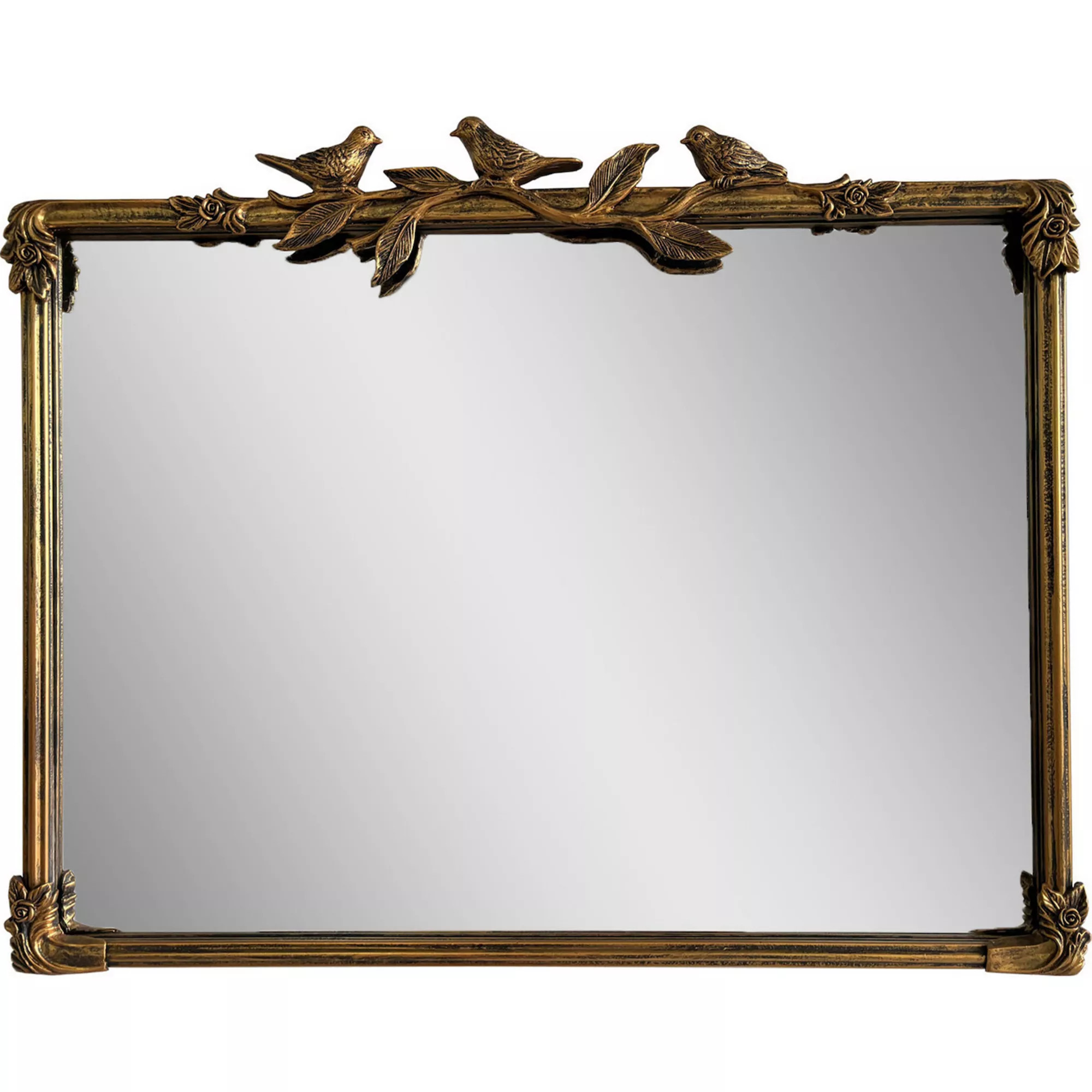 Resin & Metal Rectangle Bird Mirror | Kohl's