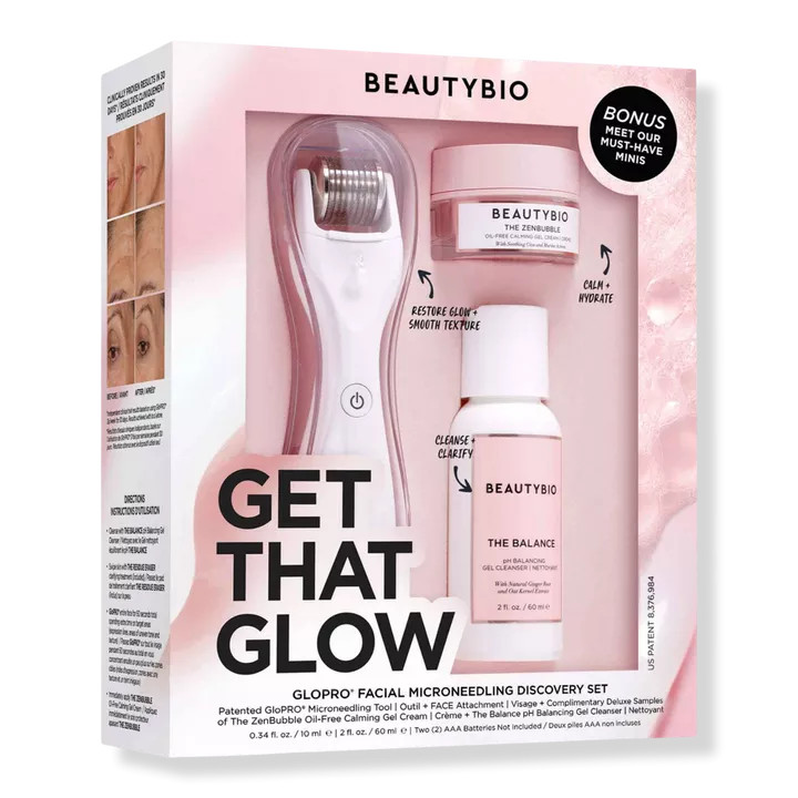 Get That Glow GloPRO Facial Microneedling Discovery Set | Ulta