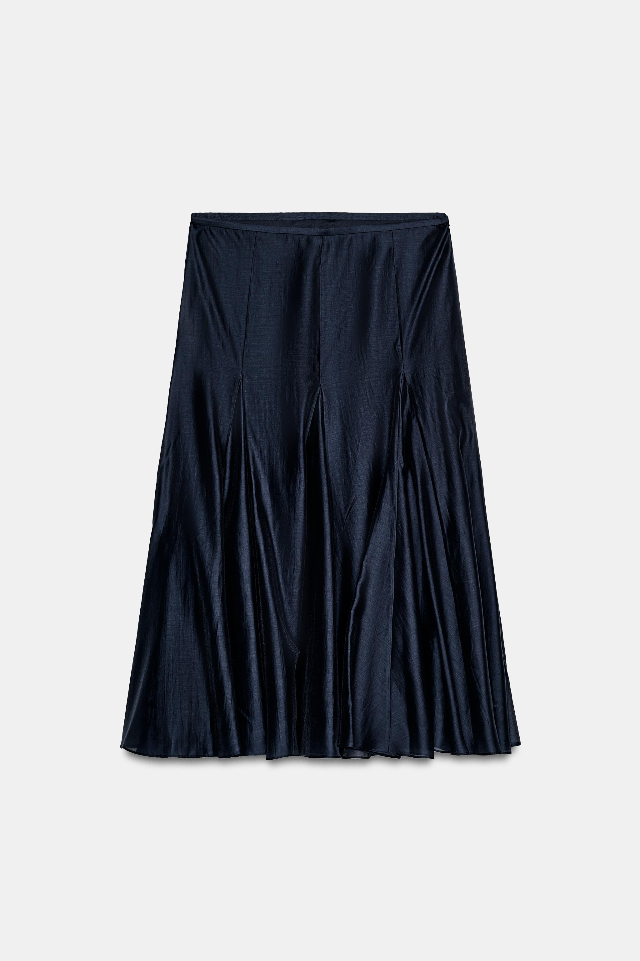 ZW COLLECTION FLOWY SKIRT | Zara US