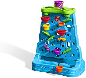 Step2 Waterfall Discovery Wall | Double-Sided Outdoor Water Play Set with 13-Pc Water Accessory S... | Amazon (US)