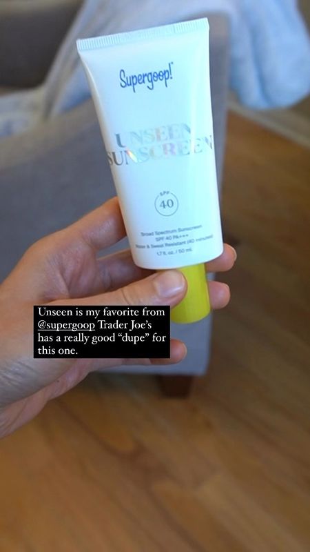 Supergoop Unseen sunscreen 

#LTKbeauty #LTKxSephora #LTKsalealert