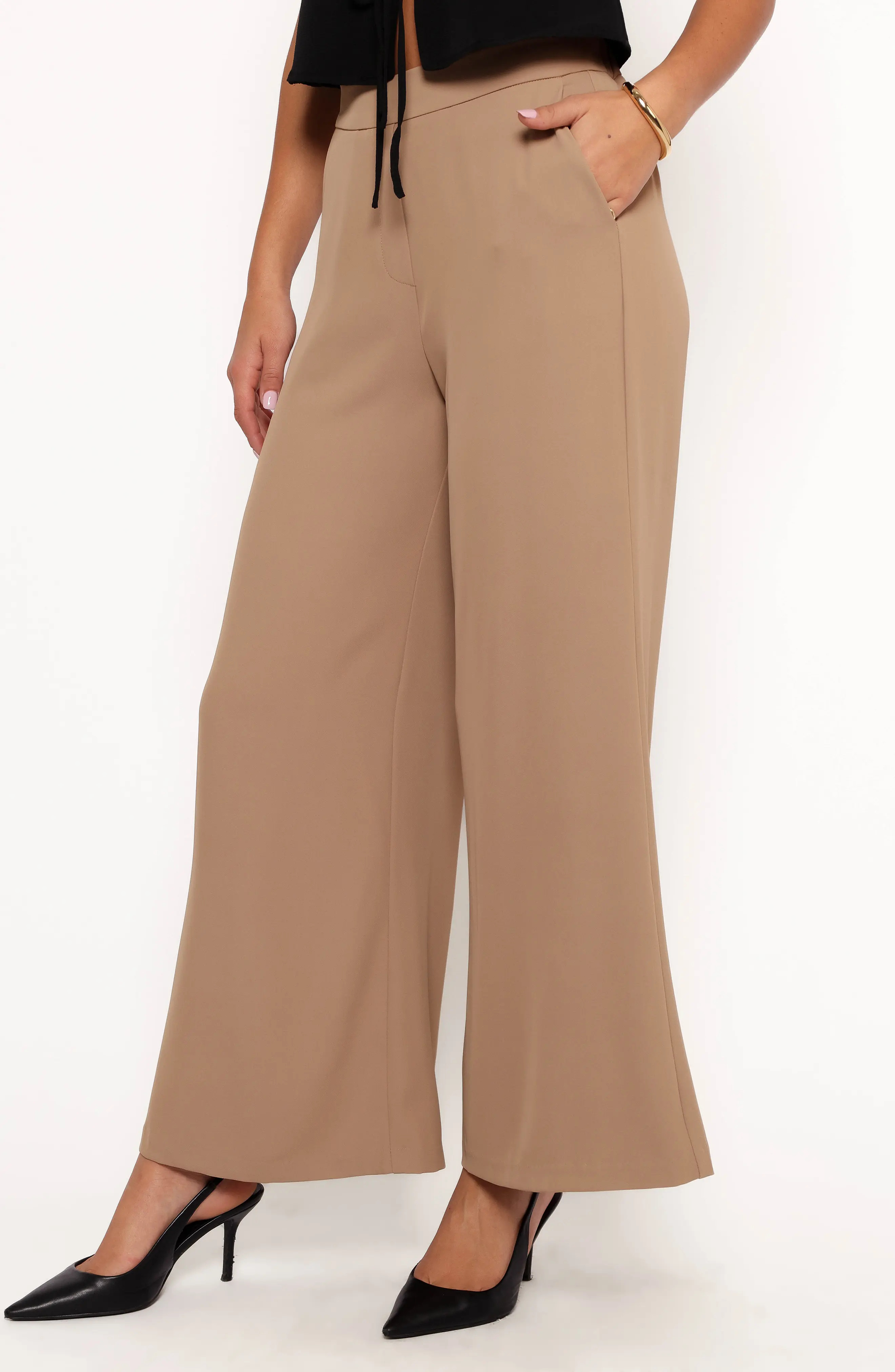 Laila Wide Leg Crop Pants (Women) | Nordstrom | Nordstrom
