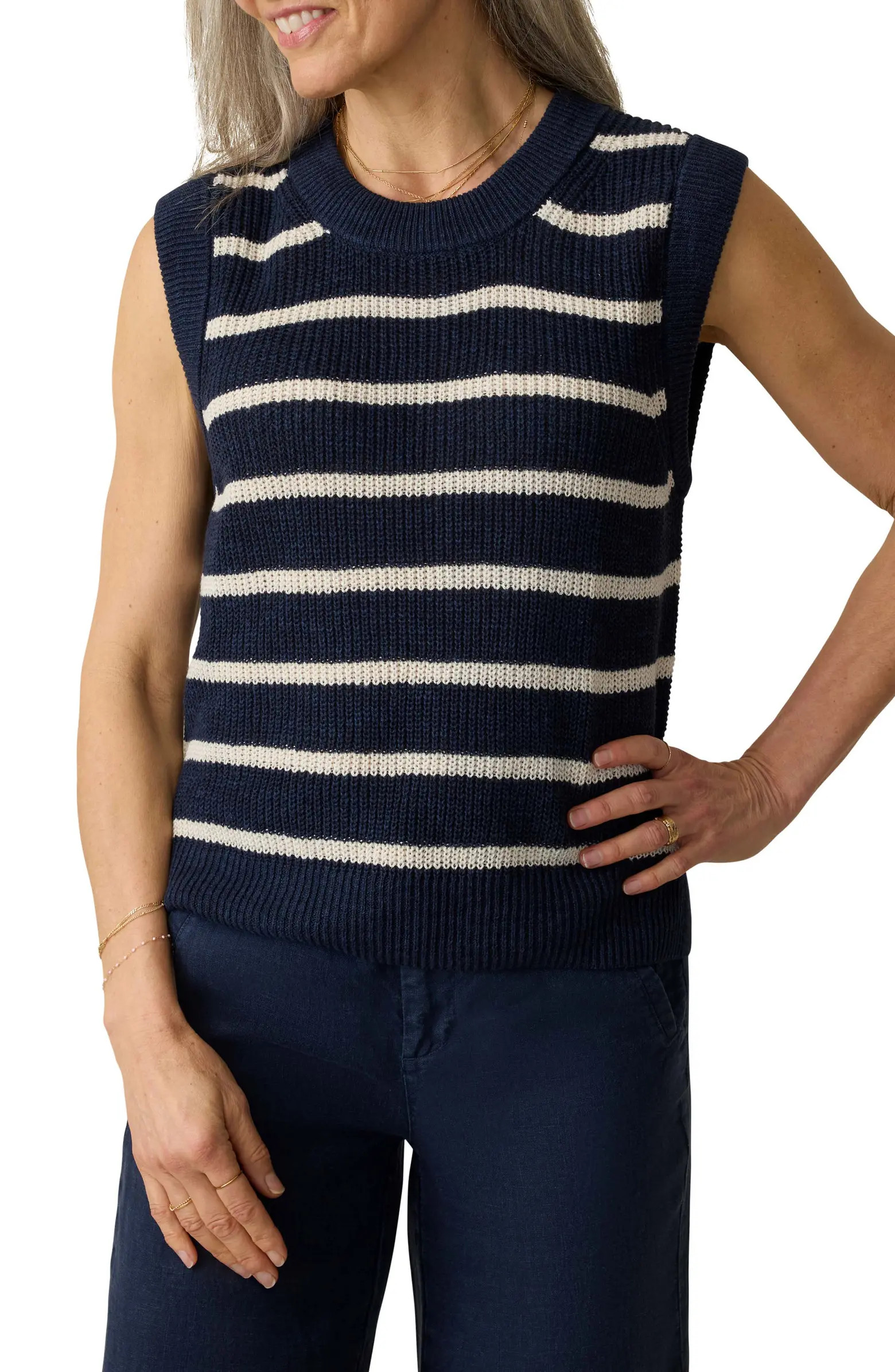 Miramar Linen & Organic Cotton Sweater Tank | Nordstrom Rack