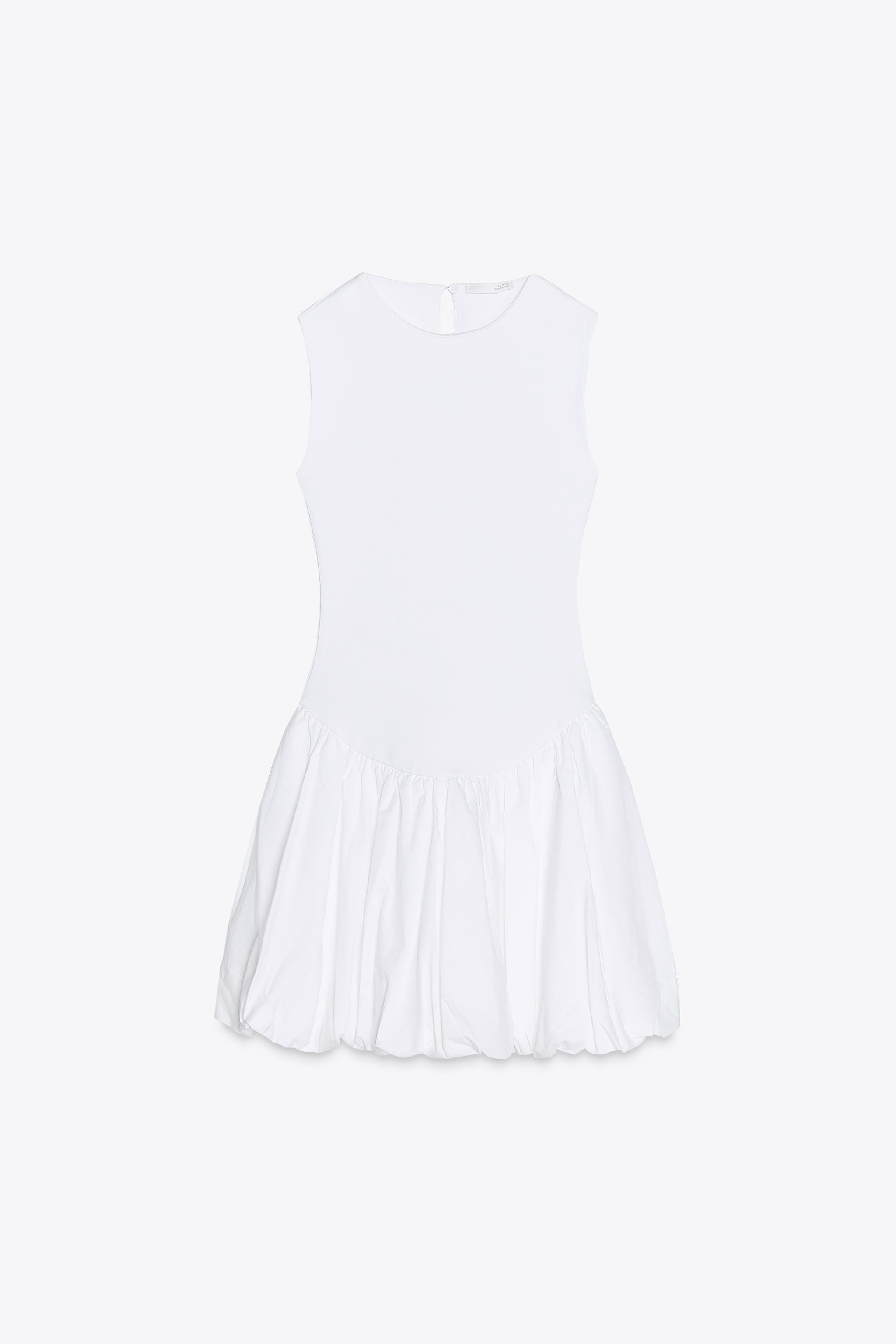 INTERLOCK CONTRAST DRESS | Zara UK