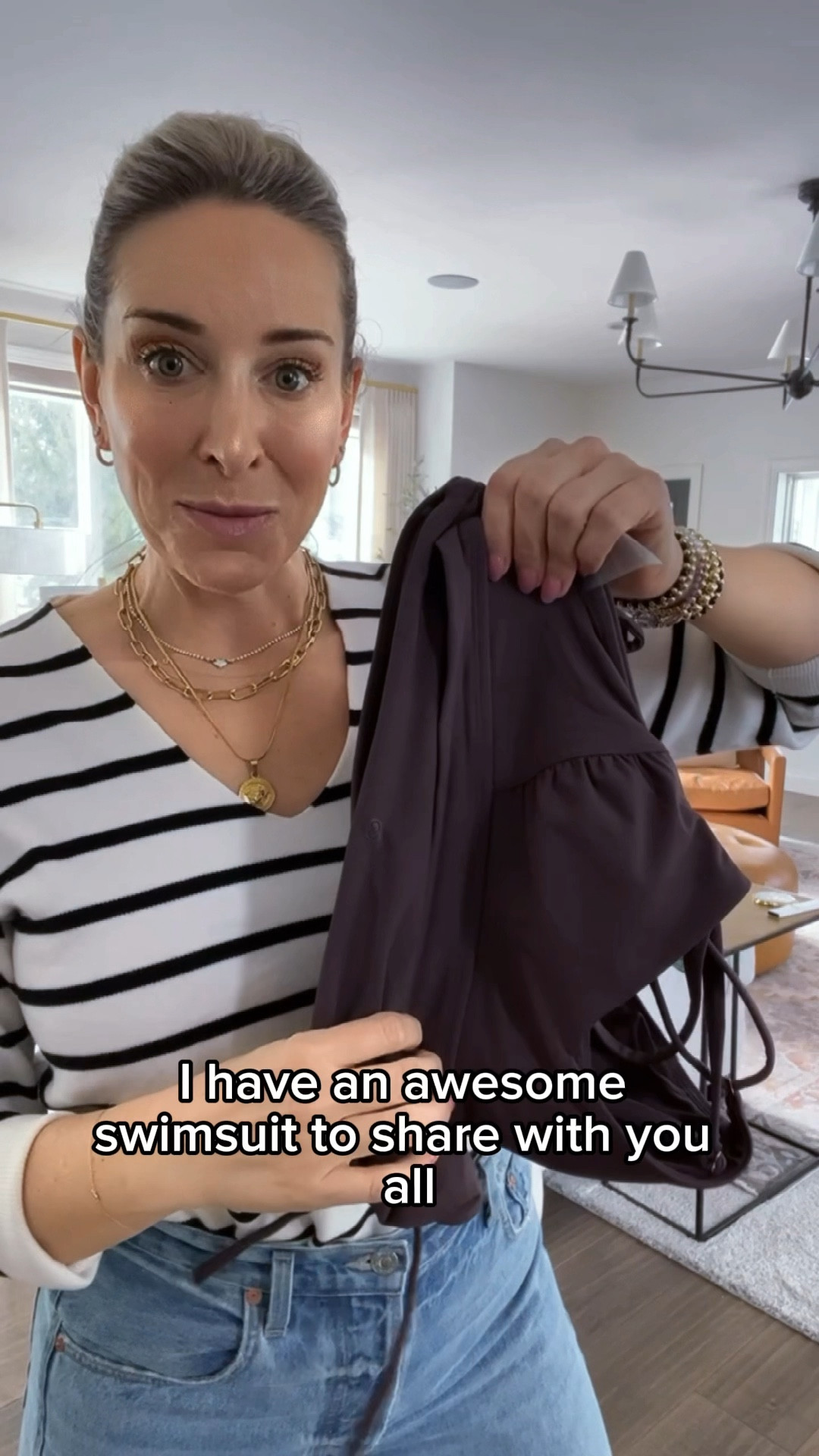 Perfect two piece swimsuit for 40+ year old mom! 

High rise, high cut, full coverage bikini swim suit. Sporty, strappy top.

Size 8 bottom and 32dd chest. I’m a size medium for both pieces.

Calia Swimsuit from Ducks sporting goods. 



#LTKover40 #LTKswim #LTKSeasonal