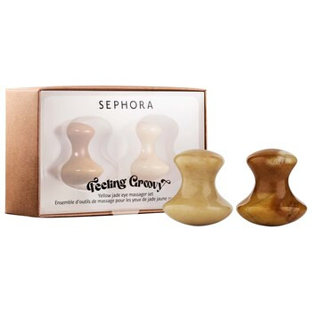 Feeling Groovy Yellow Jade Eye Massager Set - SEPHORA COLLECTION | Sephora | Sephora (US)