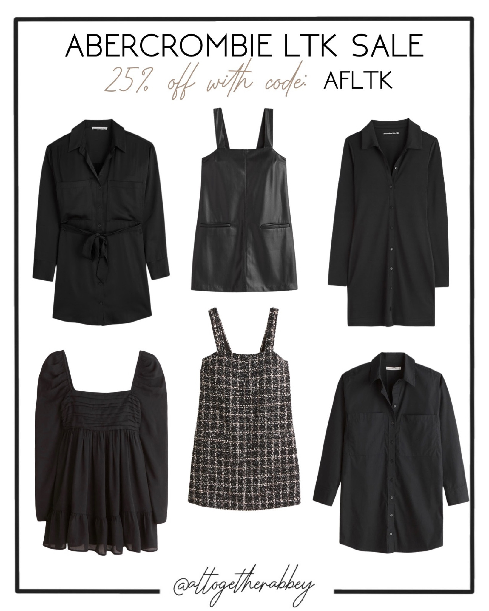 Abercrombie LTK Fall sales event! 25% off everything with code AFLTK

Fall Fashion | Fall Finds | Fall Sale | Neutral Fashion | Fall Sweaters | Fall Bodysuits | Fall Basics | Dresses | Fall Dresses | Little Black Dress


#LTKSale #LTKstyletip #LTKSeasonal