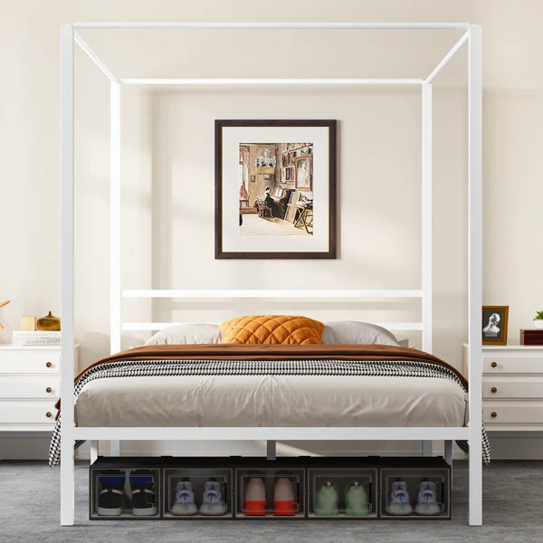 Metal Canopy Bed | Wayfair North America