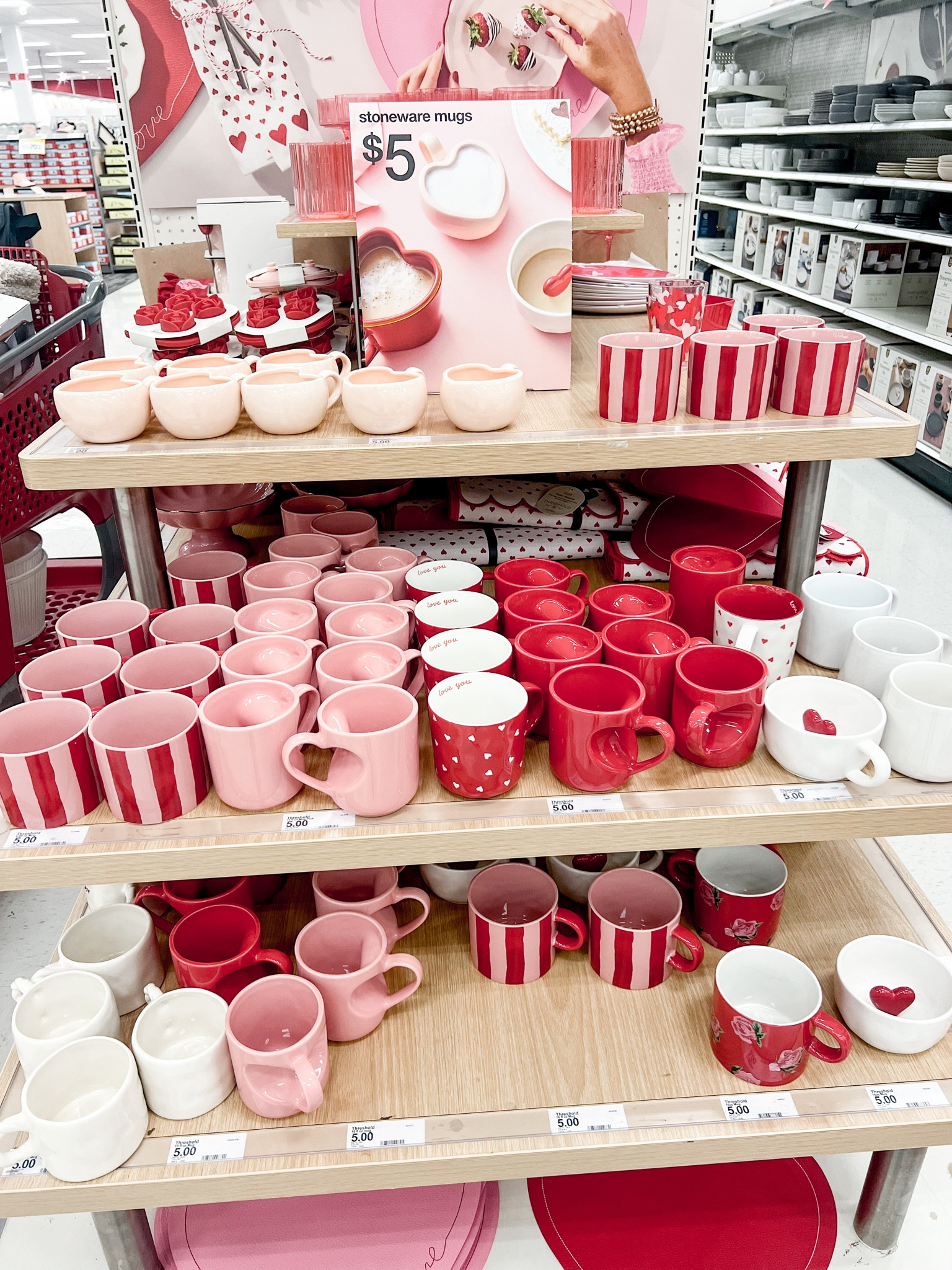Valentine mugs at Target. Only $5. I got the pink heart shaped mug. #valentinesday #heart #mug

#LTKSeasonal #LTKU #LTKsalealert