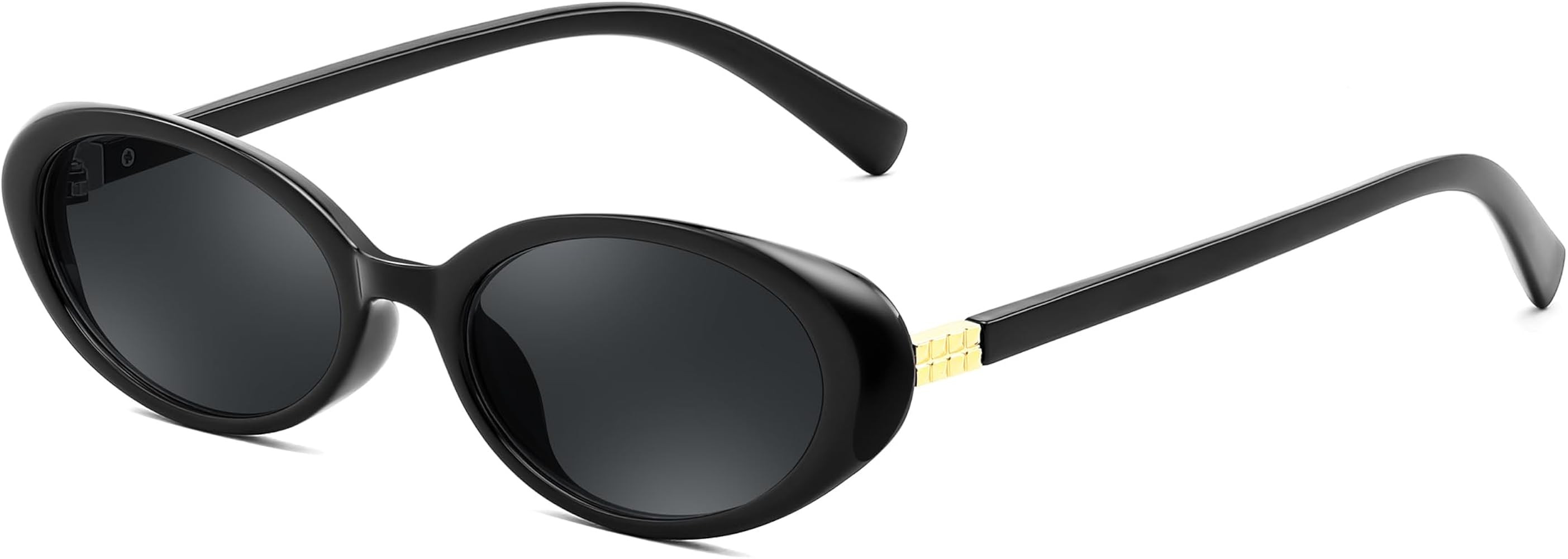 FEISEDY Retro Oval Cateye Sunglasses for Women Men Fashion Small 90s Style Vintage Shades B4180 | Amazon (US)