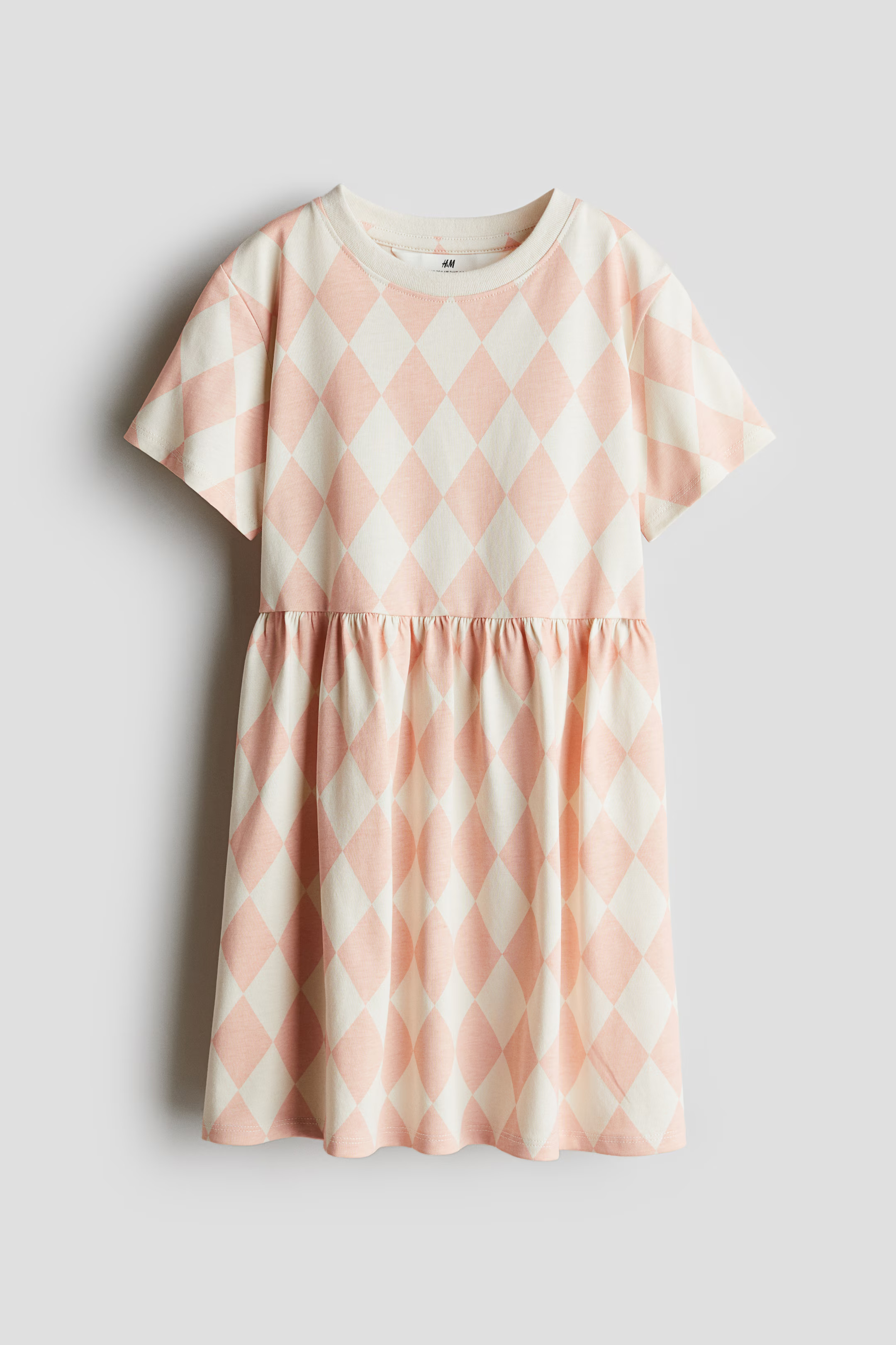 Patterned Cotton Jersey Dress | H&M (US + CA)