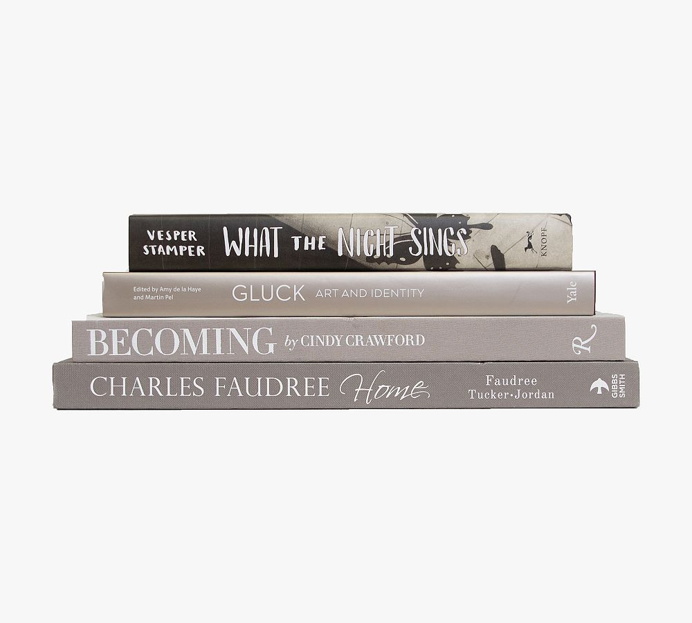 Modern Dust Jacket ColorStak Books - Set of 4 | Pottery Barn (US)