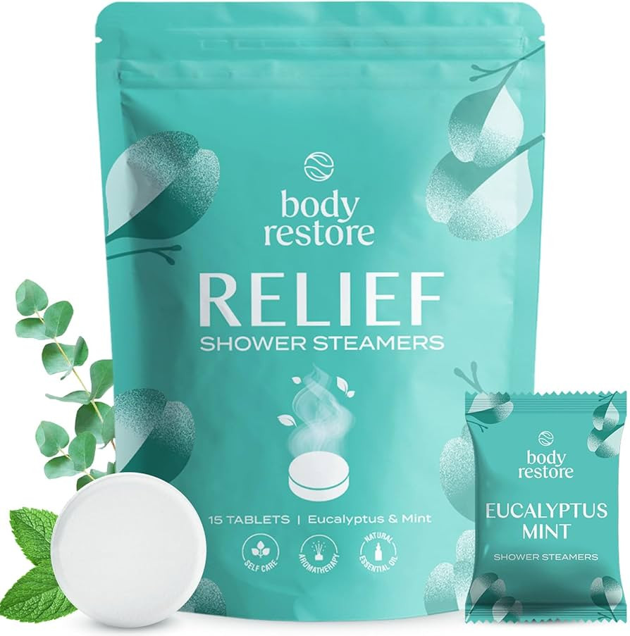 Body Restore Shower Steamers Aromatherapy 15 Pack - Mothers Day Gifts, Relaxation Birthday Gifts ... | Amazon (US)