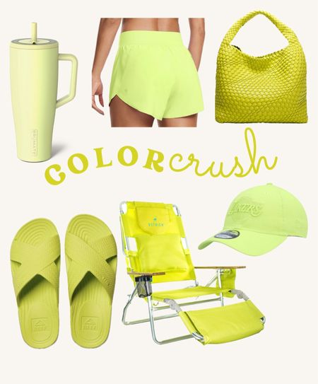 Color Crush - all things neon green! 🌟🌙🍋🔆

#LTKItBag #LTKTravel #LTKShoeCrush