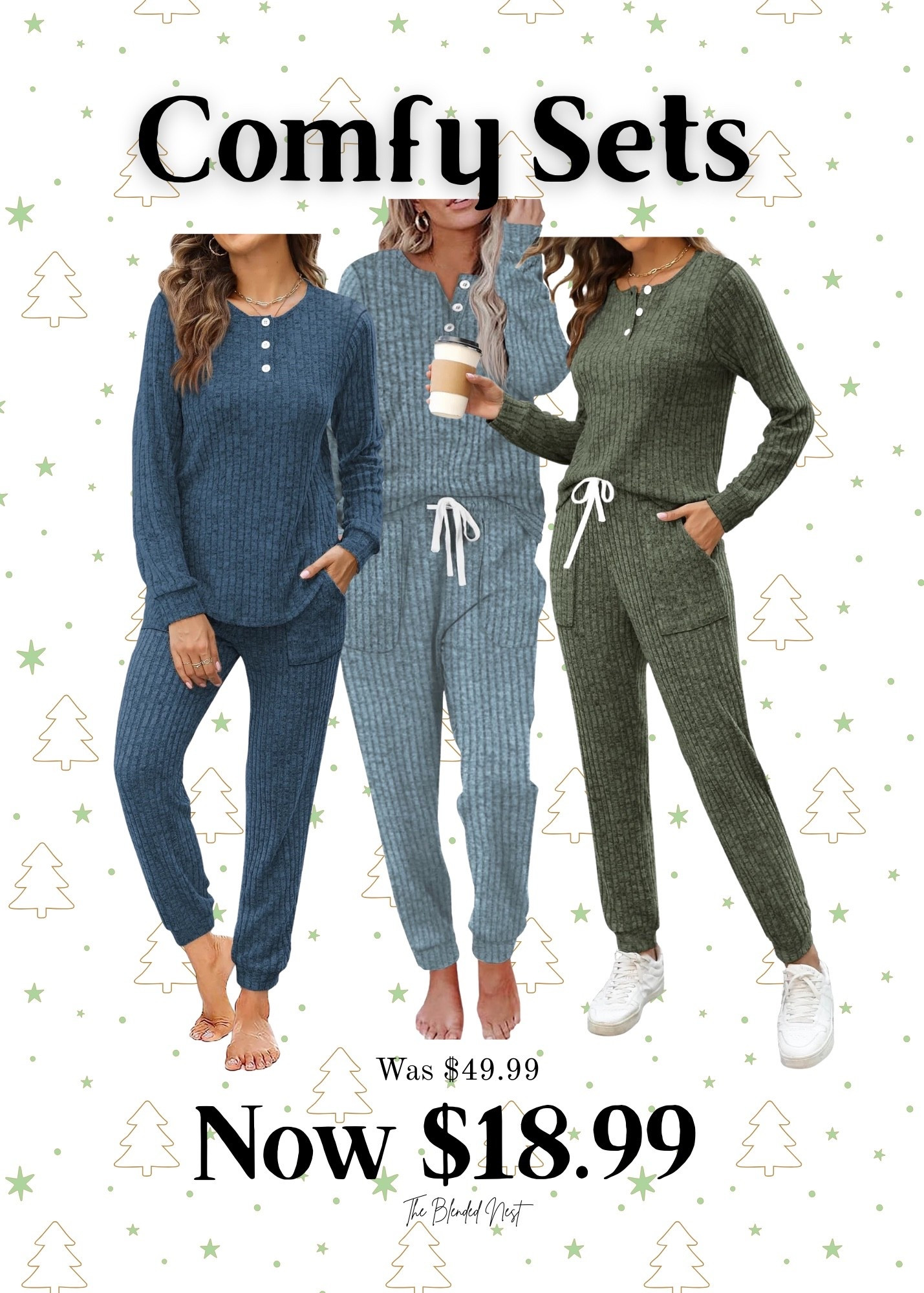 The fun, comfy sets from Amazon can be worn at home to launch around it or on the go!  And for $18.99, you cannot beat the price!!

#LTKGiftGuide #LTKSaleAlert #LTKOver40