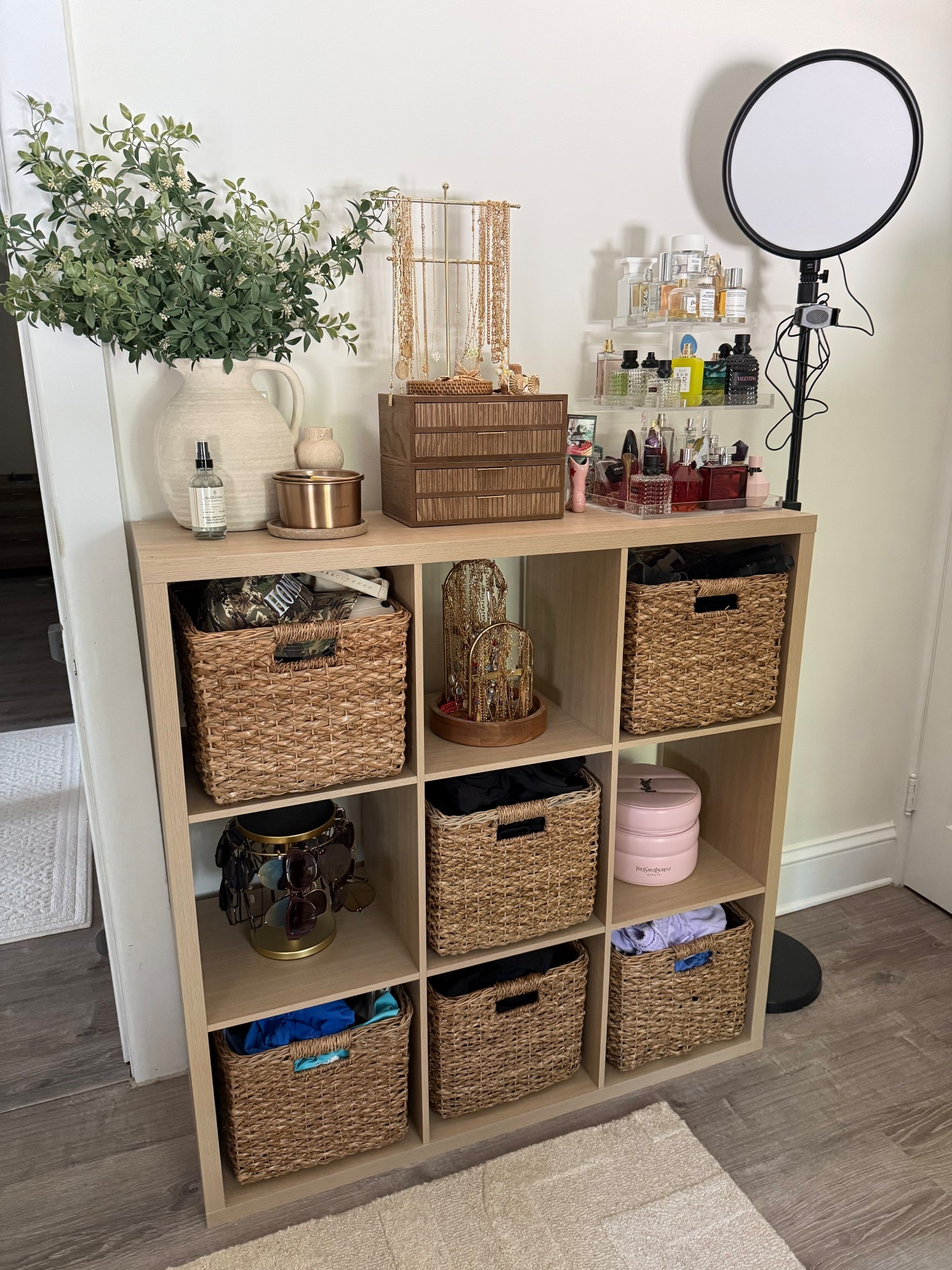 Closet Storage

baskets hold my workout tops, bike shorts, leggings, sweatshirts, hats, filming gear!

Target finds, target home, closet storage, clothes storage, ring light, perfume storage, perfume organization, jewelry organization, jewelry organizer, midsize, plus-size, closet finds.

#LTKFindsUnder100 #LTKMidsize #LTKHome