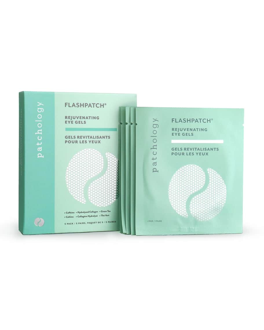 Patchology FlashPatch Rejuvenating Eye Gels, 5 pairs | Neiman Marcus