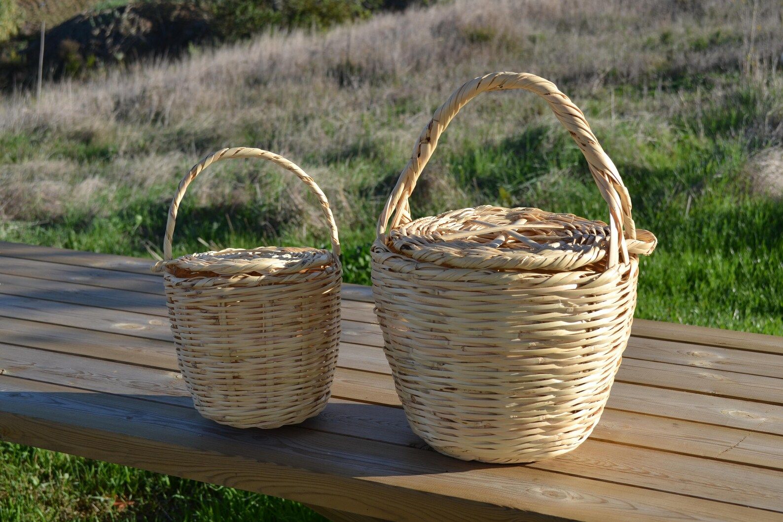 Medium Size Jane Birkin Basket With Lid Handmade Basket With | Etsy Canada | Etsy (CAD)