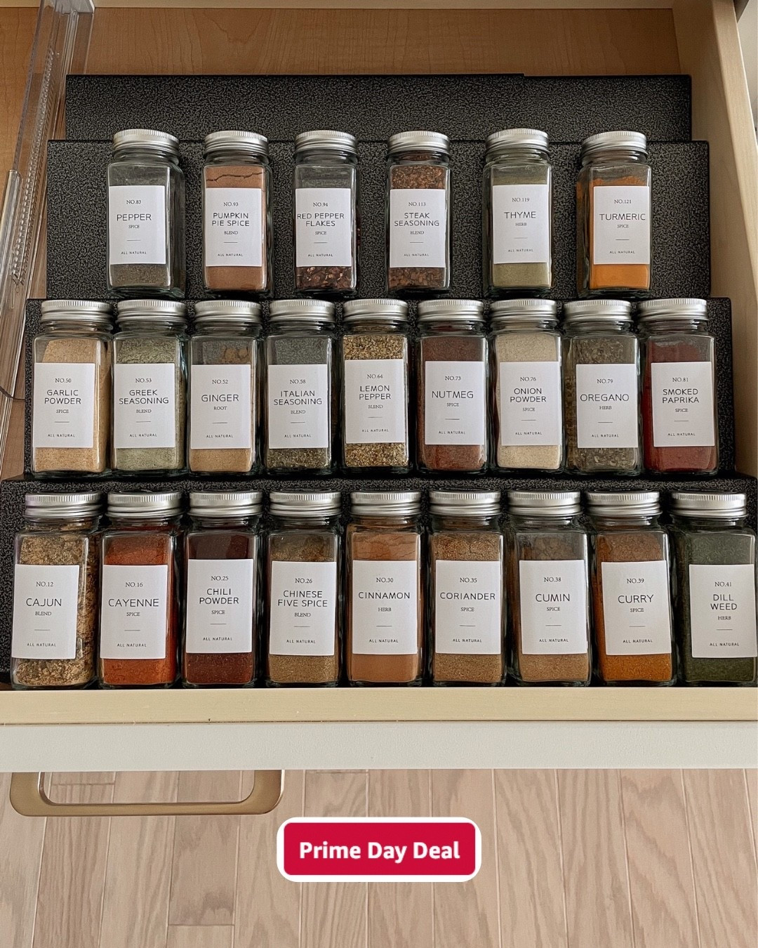 Kitchen organization on sale from Amazon prime!! I love these spice jar containers that come with labels to easily organize your spice jar 🤩

Amazon prime day, Amazon sale, Amazon finds, Amazon organization, declutter, kitchen organization

#LTKSaleAlert #LTKHome