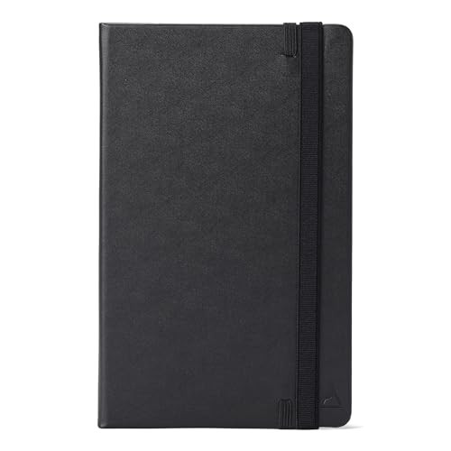 NOMATIC Notebook - Journal For Writing, Business, Office, And Sketchbook - 240 Ruled Pages - Hard Cover Notebook With Perforated Pages, Built-in Pen Holder, And Whiteboard Paper (Black) | Amazon (US)