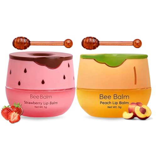 Original My Bee Balm Lip Balm - Propolis Hydrating Balm Honey Pot for Dry, Chapped & Cracked Lips with Propolis, Honey & Vitamin E - Soften, Smooth & Reduce Lip Lines | Amazon (US)