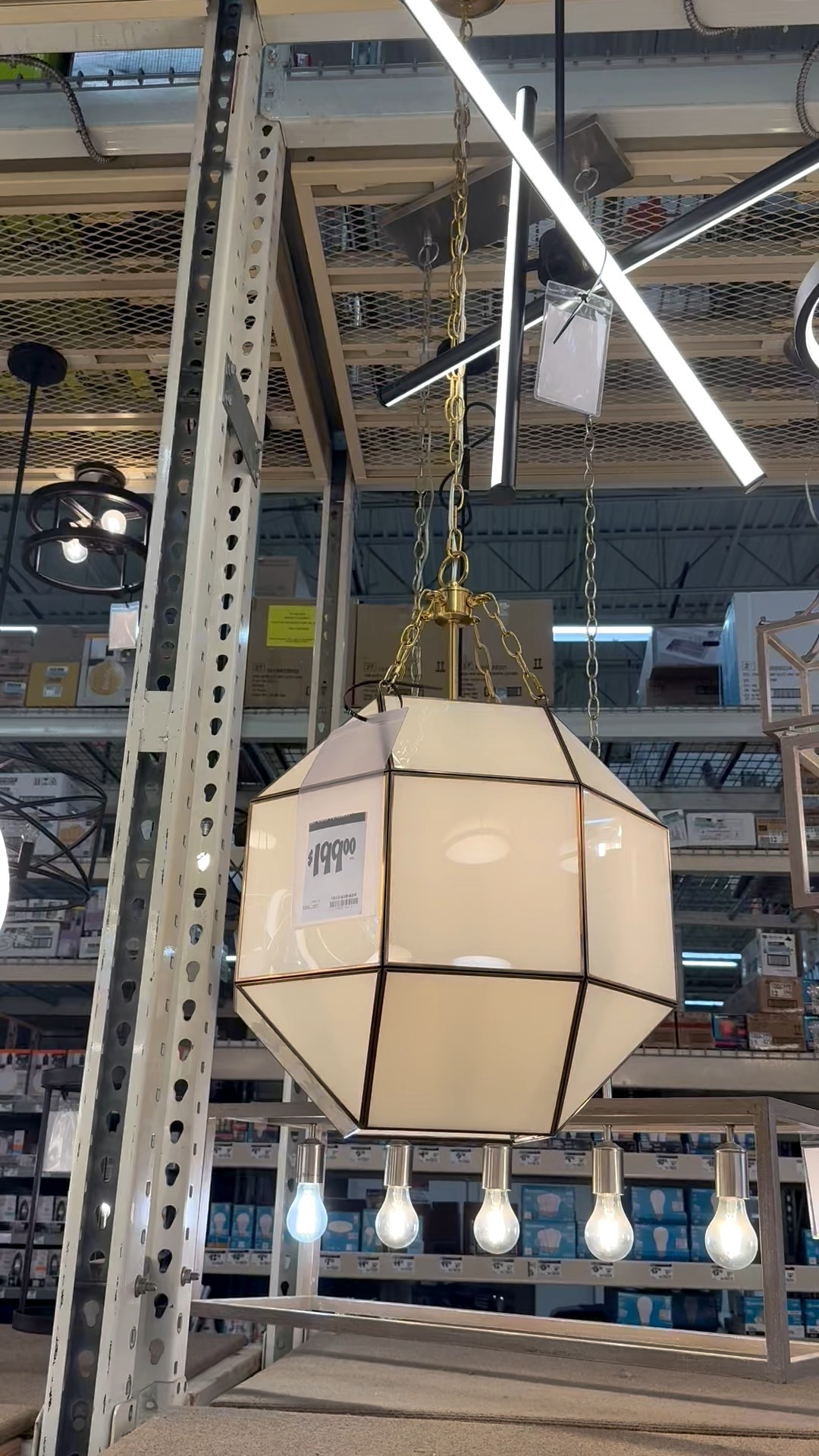 Designer inspired lighting at Home Depot for less than $200!

#LTKHome