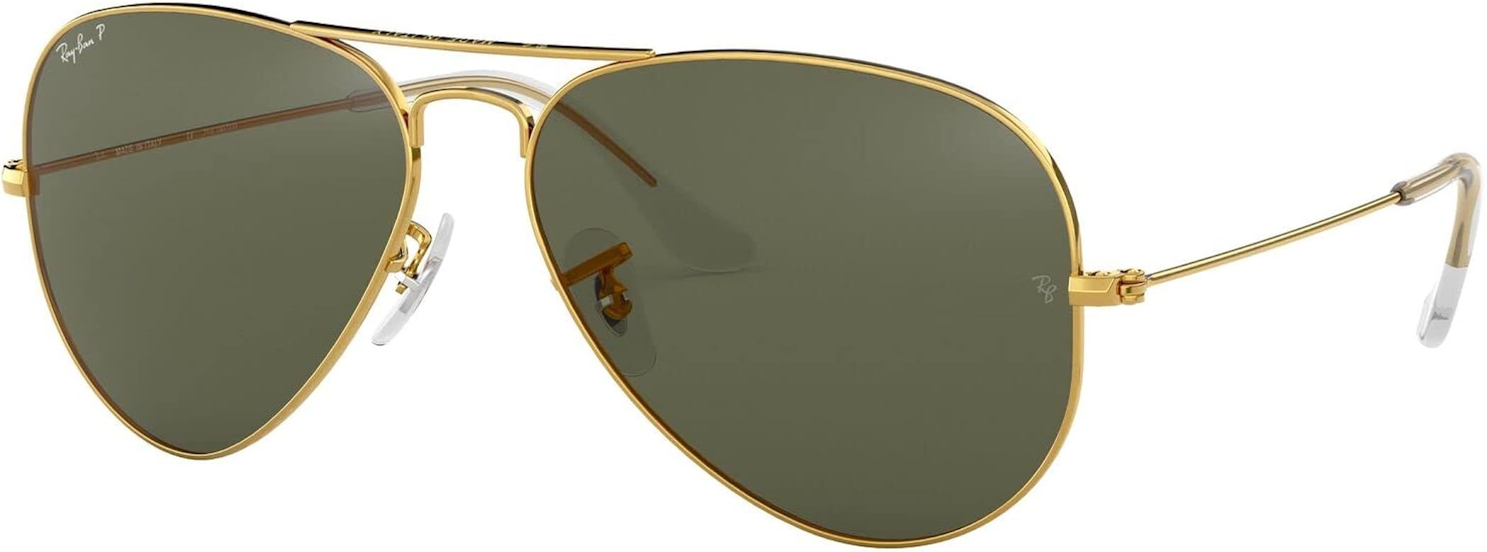 Ray-Ban Rb3025 Classic Polarized Aviator Sunglasses | Amazon (US)