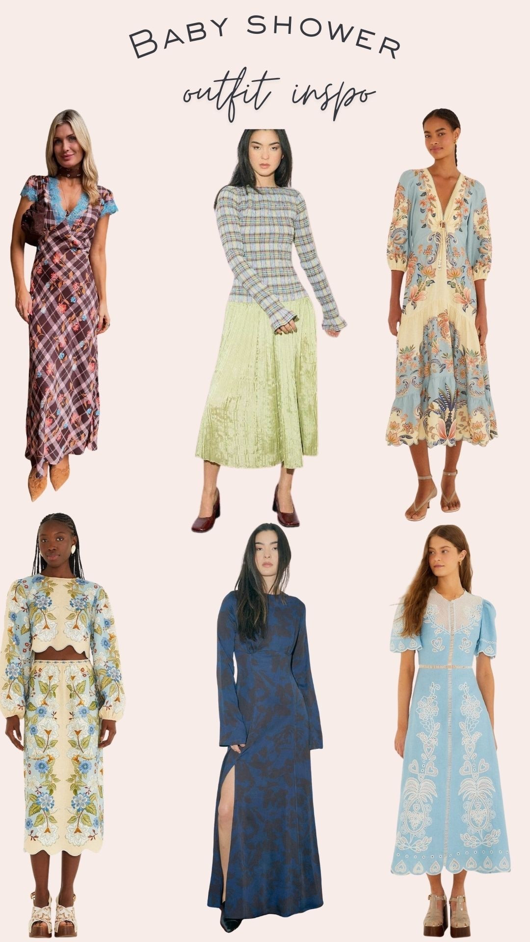 Stylish baby shower outfit Inspo💙

#LTKmomlife #LTKBaby #LTKootd