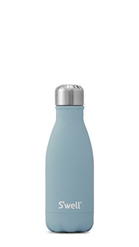 S'well Vacuum Insulated Stainless Steel Water Bottle, 9 oz, Aquamarine | Amazon (US)