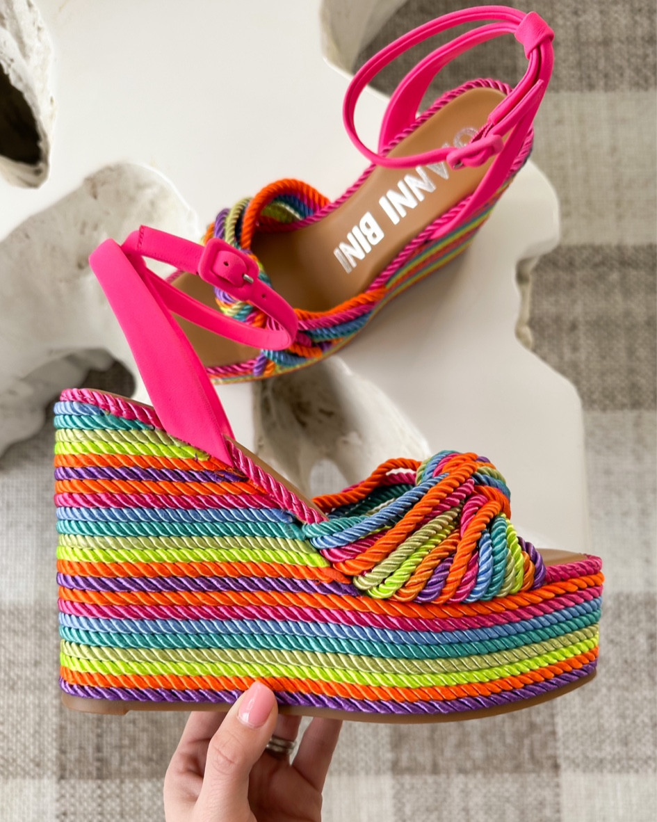 Gianni Bini Penni Rainbow Corded curated on LTK