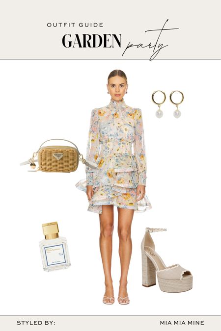 Summer wedding guest outfit / summer outfit ideas
Floral dress
Sam Edelman platform heels
Prada handbag 

#LTKStyleTip #LTKWedding #LTKSeasonal