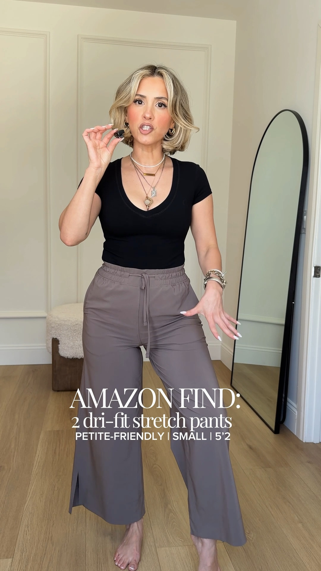 These dri-fit stretch pants are IT 🙌🏼🙌🏼👏🏼

Wearing small everything 

#LTKU #LTKmomlife #LTKootd