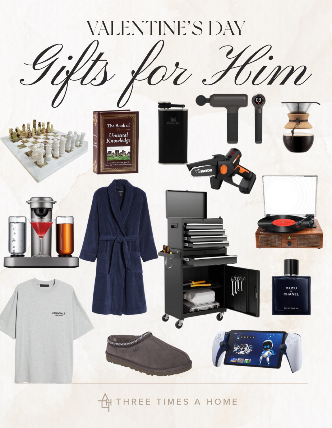 Bartesian cocktail machine on sale! This is one of my favorite colognes ever. Smells sooo good! Ugg slippers are also on sale! #valentinesday #giftsforhim 

#LTKGiftGuide #LTKMens