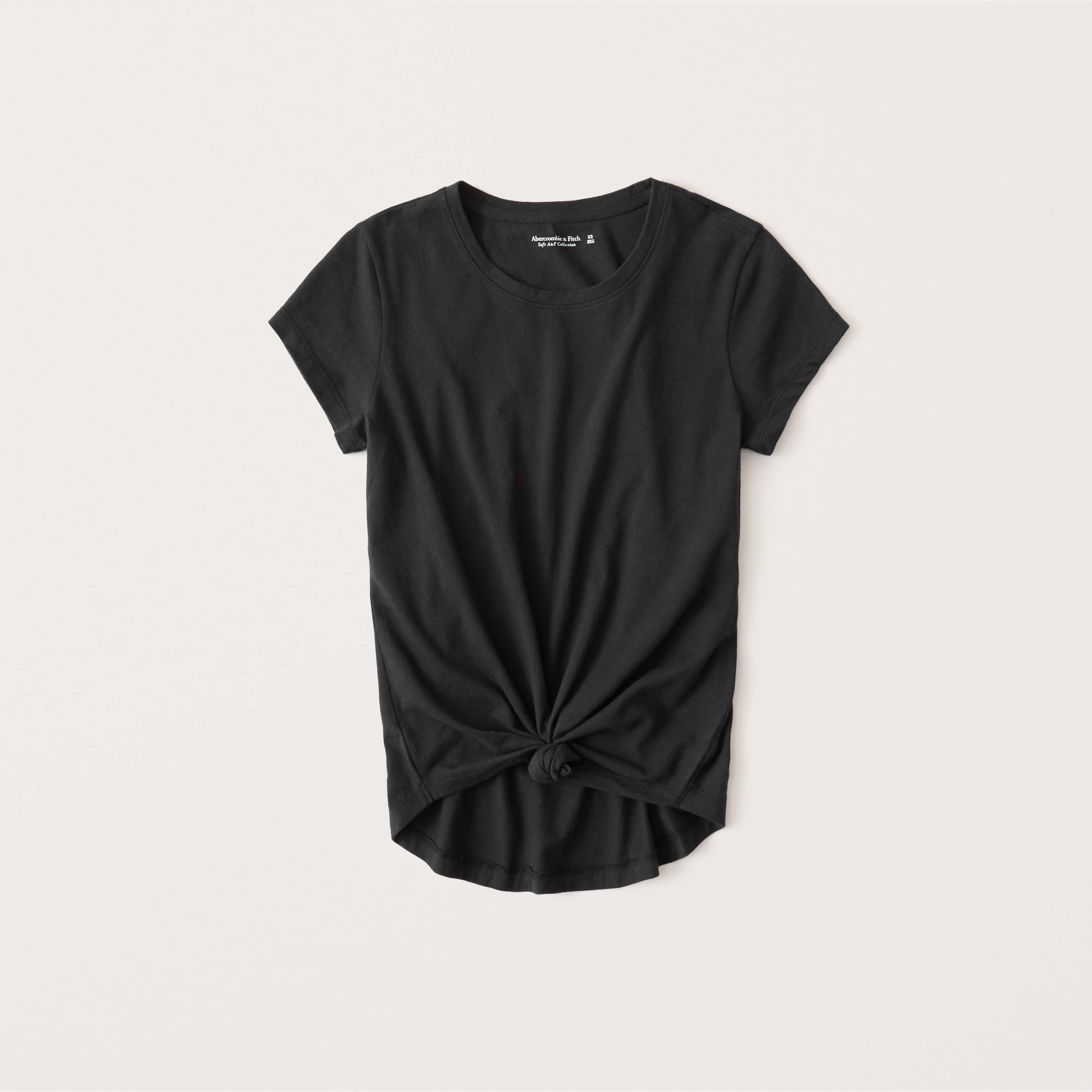 Knotted Crew Tee | Abercrombie & Fitch (US)