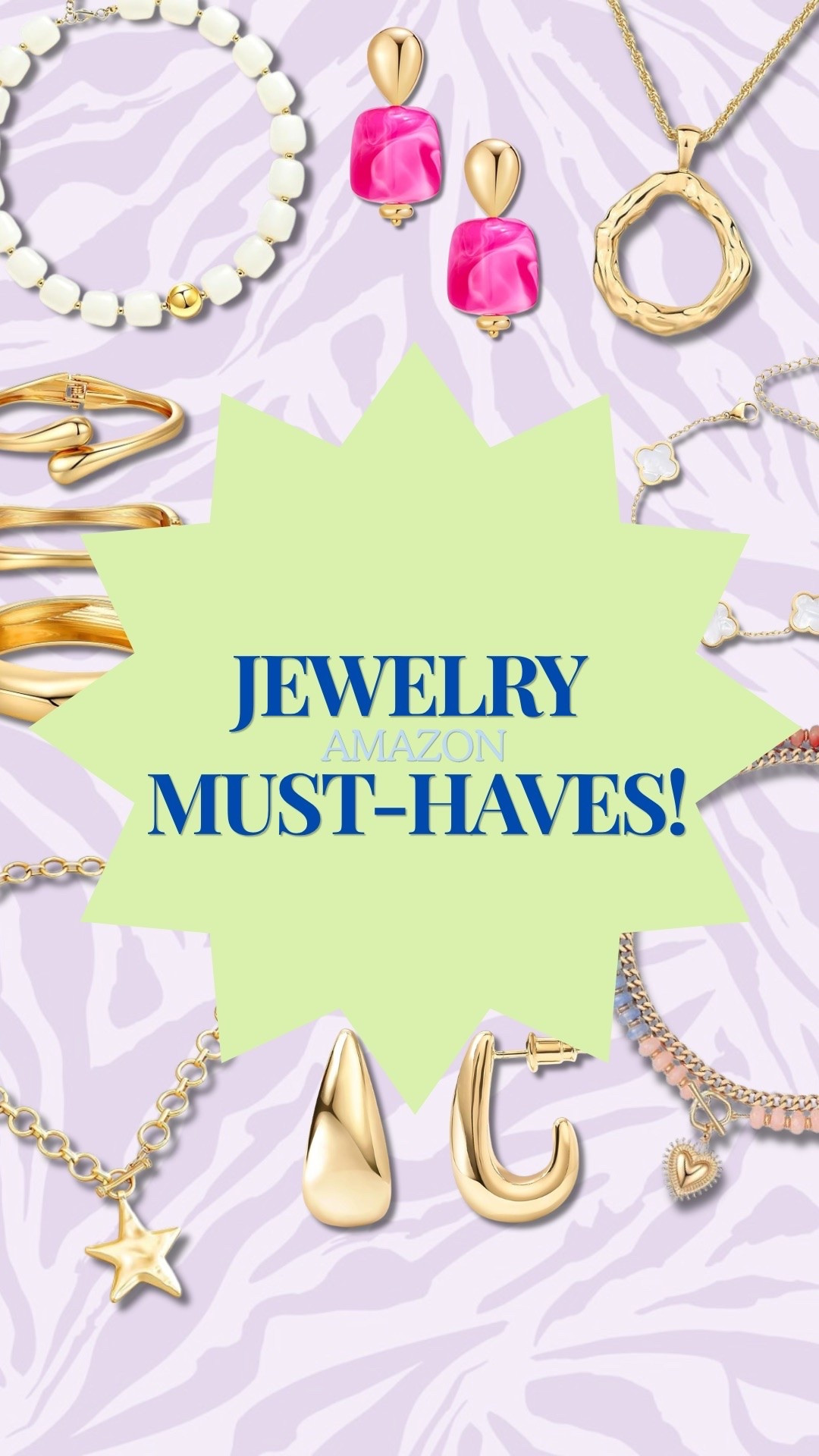 Amazon jewelry finds we’re loving right now! From everyday gold pieces to fun statement earrings and layered necklaces, these are easy picks to mix into your wardrobe. So many cute options at prices that make it easy to add a few to your jewelry collection.

#LTKgrwm #LTKdayinmylife #LTKootd