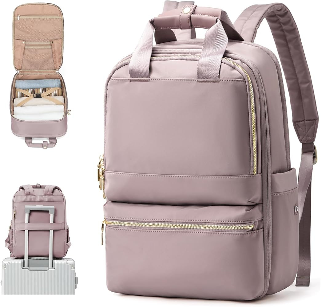 suratioTravel Backpack Carry On Flight Approved Small Travel Backpack For Women Carry On Backpack... | Amazon (US)