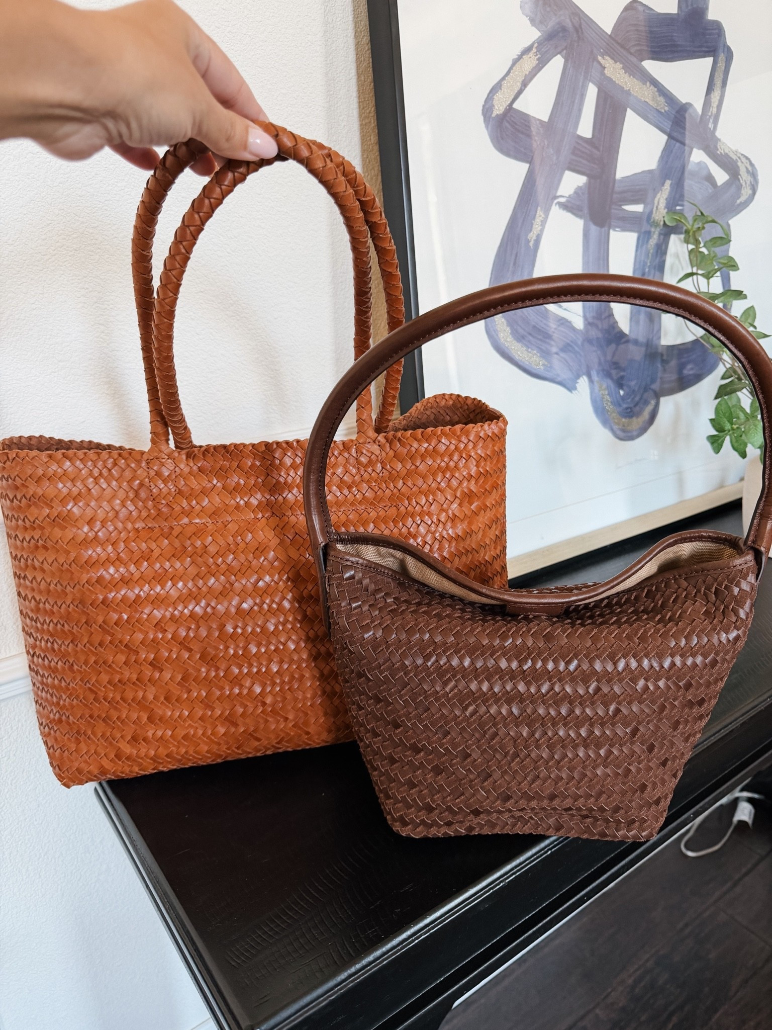 Woven totes⭐️ Madewell just dropped new colors

#LTKootd