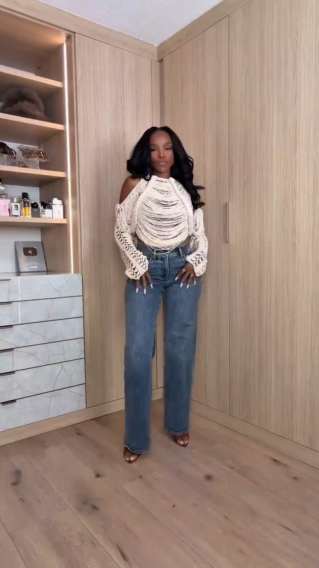 DENIM + TEXTURE 🤍

A statement top does ALL the work. This ivory fringe crochet top instantly dresses up a classic pair of jeans and gives you that effortless “where did you get that?” look—perfect for dinner, girls’ night, date night or cocktails.

fringe top • crochet top • ivory statement top • textured top • cold shoulder top • jeans and a nice top • denim outfit ideas • statement top outfit • going out top • date night outfit • girls night outfit • dinner outfit inspiration • elevated denim outfit • casual chic outfit • trendy tops for women • fall going out outfit • fall denim style • petite outfit inspiration • women’s fall fashion • fall fashion 2026

Wearing: Size Small | 5’4” | 140 lbs | 34D-27-40

Download the FREE LTK app & follow me (@kirasfashionfinds) to shop all my daily finds.

#LTKPetite #LTKStyle #LTKSeasonal