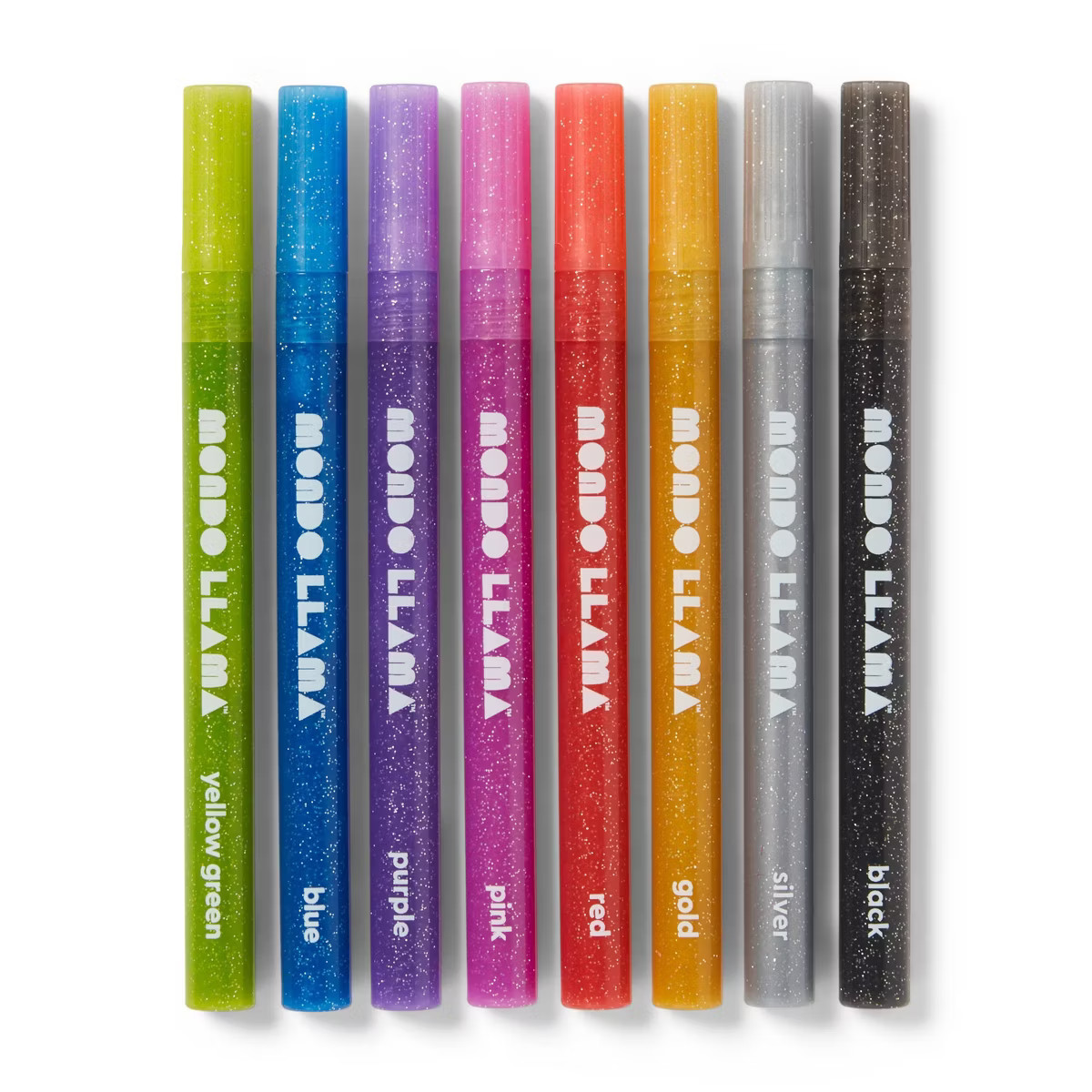 8ct Valentine's Glitter Markers - Mondo Llama™ | Target