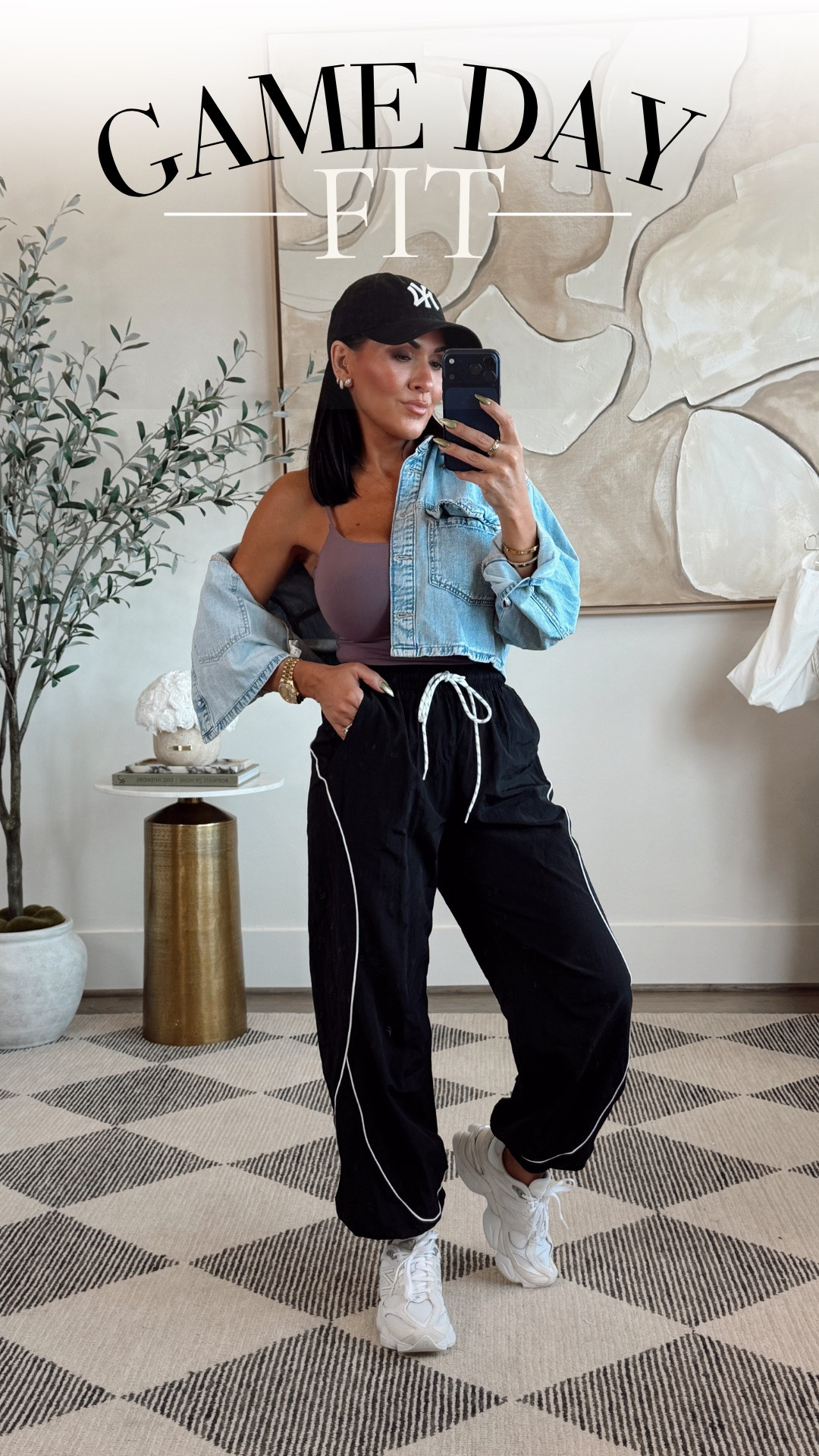 It’s officially football season 🏈 First game tonight and this football mama is READY.  💜Cute, comfy, breathable for the Texas heat and the entire look is Amazon.