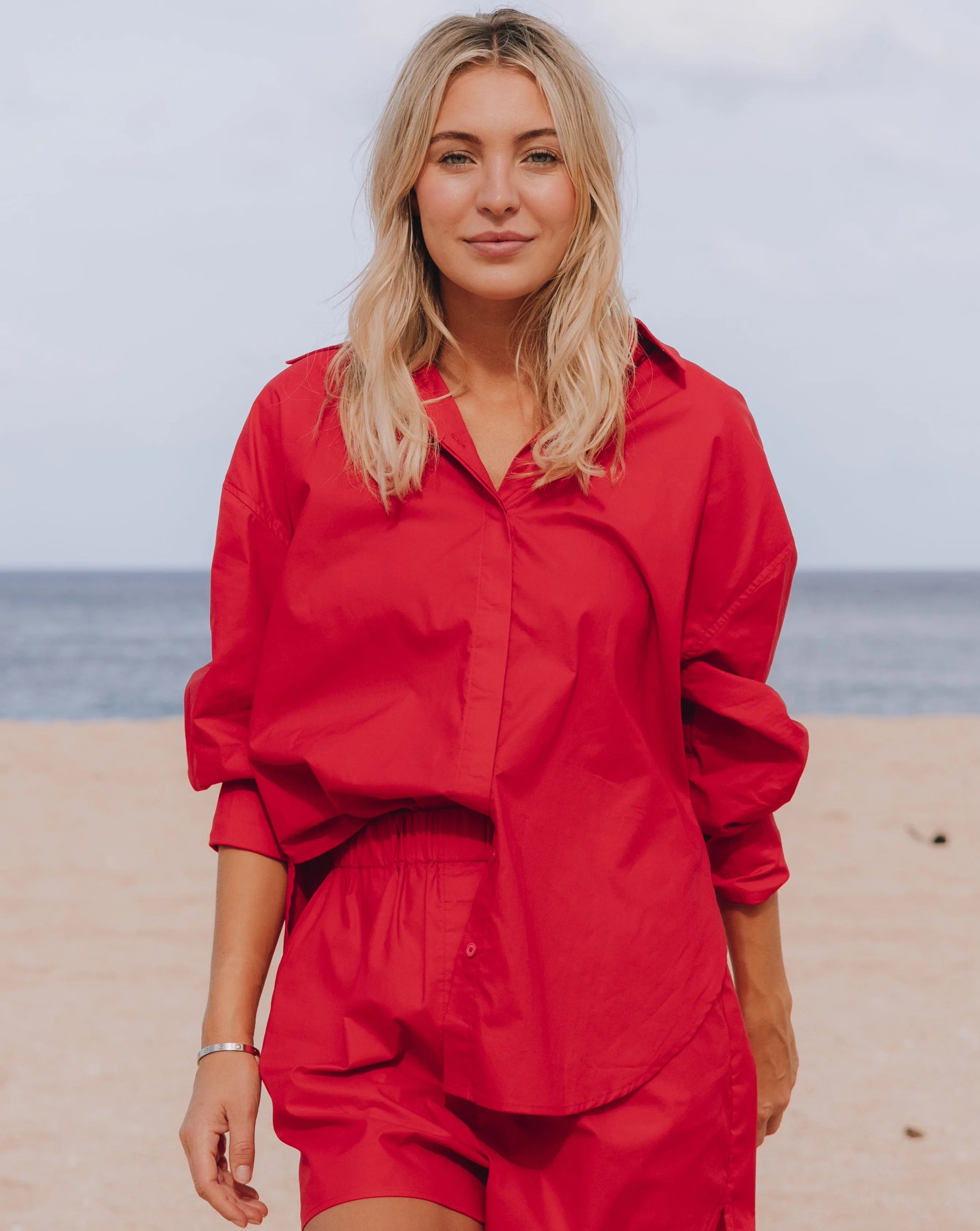 Oversized Button Down | Daily Drills