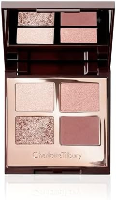 Charlotte Tilbury Bigger, Brighter Eyeshadow Palette - Shimmer & Satin Matte Eyeshadow Quad with ... | Amazon (US)