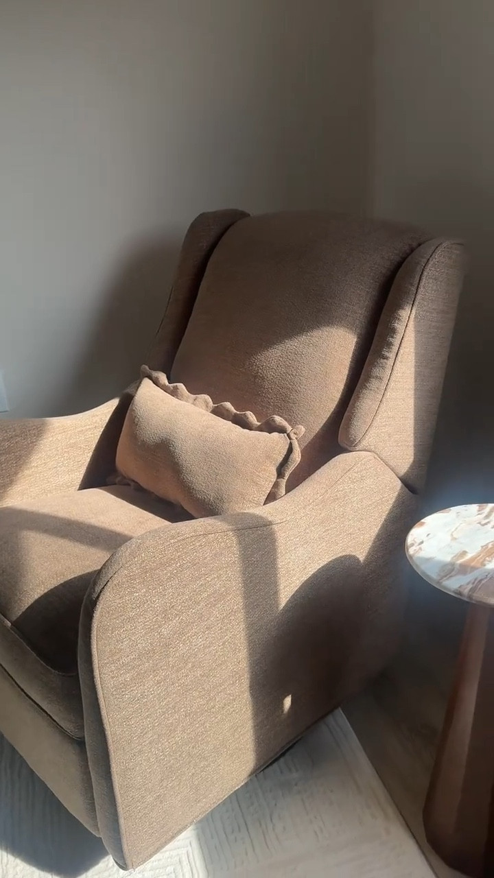Brown Dreamy Nursery Rocking Chair!!! The most comfortable chair. 

#LTKHome #LTKmomlife #LTKBaby