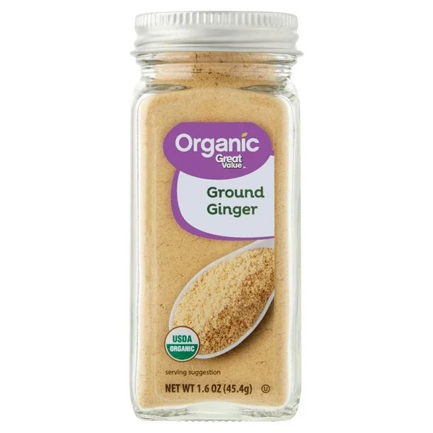 Great Value Organic Ground Ginger, 1.6 oz | Walmart (US)