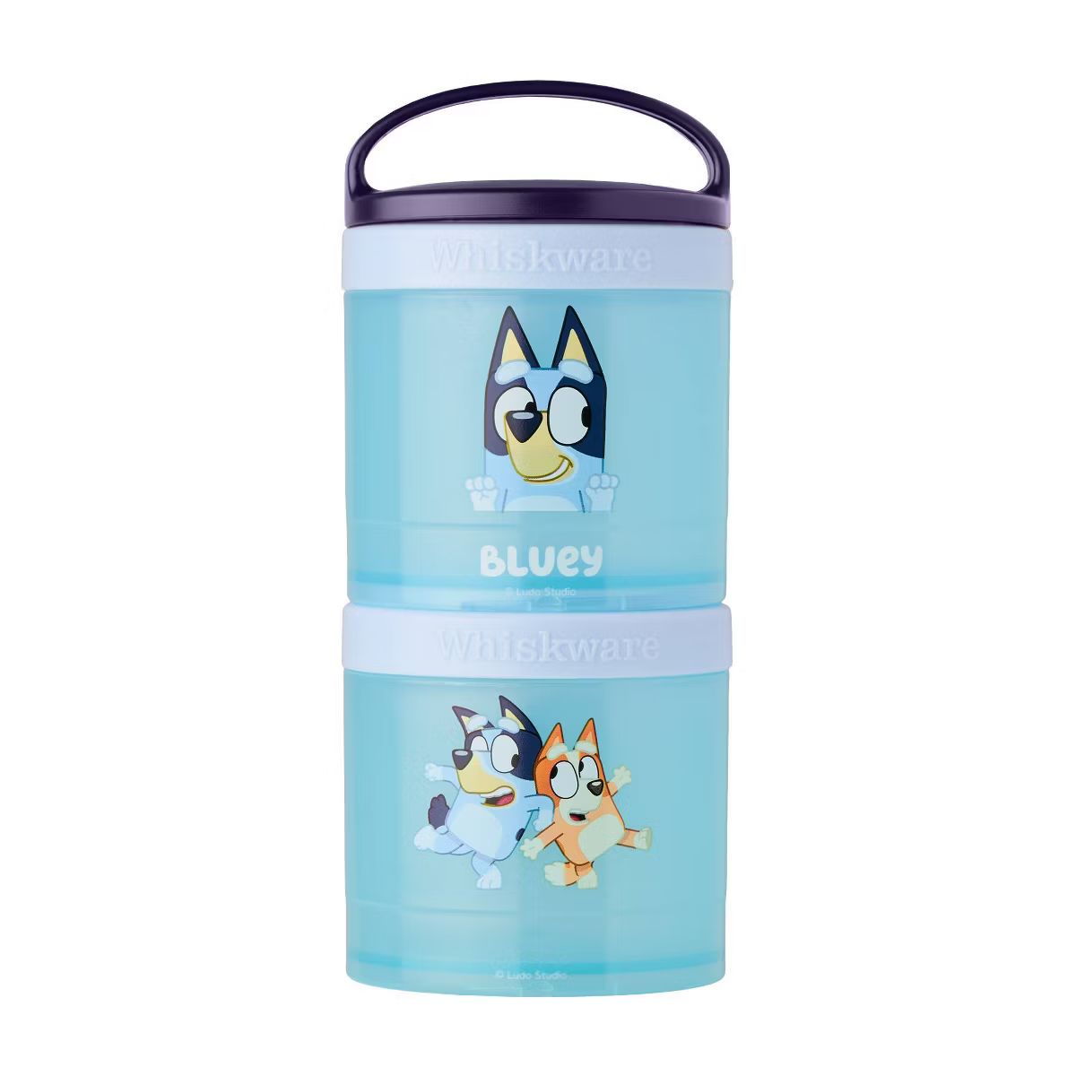 Whiskware Stackable Snack Food Storage Jar with Handle - Bluey and Bingo (Let's Do This) | Target